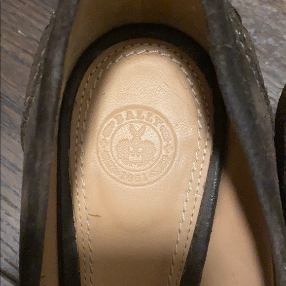 Bally leather brown heels - Picture 2 of 4